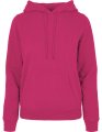 Dames Hoodie Basic Build Your Brand BB007 Hibiskus Pink